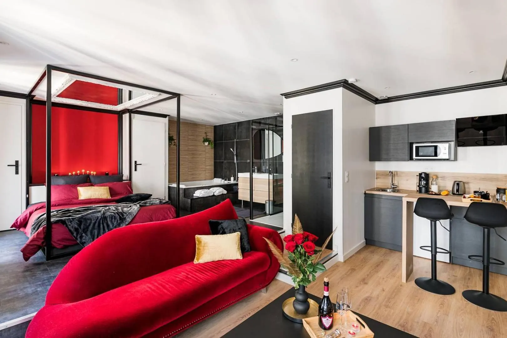 סן-אטיין Suite Jean Jaures - Love Room 0*,  צרפת
